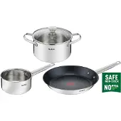 Tefal Cook eat Set 4 pcs Stainless steel