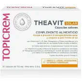 Theavit Topicrem Solar Kosttillskott 30 Enheter