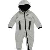 Nike Onesie - Gråmelerad m. Svart - - 9 mån - Onesie