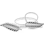 LASCANA Bälte silver