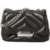 Armani Exchange för kvinnor. 9485874R74200020 Mini Handväska svart (OSFA), Casual, Bomull