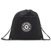 Kipling Ryggsäck 'SUPERTABOO' svart / vit