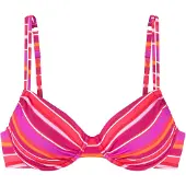 s.Oliver Bikiniöverdel rosa / hallon / neonrosa / vit