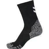 Hummel Sportsockor 'Pro' gråmelerad / svart