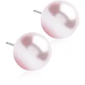 Blomdahl Örhängen Pearl, Light rose - Stjärnurmakarna
