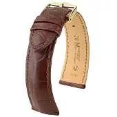 Hirsch Genuine Alligator Brun - Stjärnurmakarna