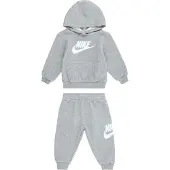 Nike Sweatset - Gråmelerad m. Vit - - 24 mån - Sweatset