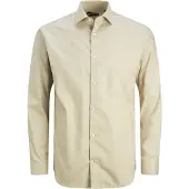 Jack & Jones Skjorta 'JPRBLAPARKER' mörkbeige