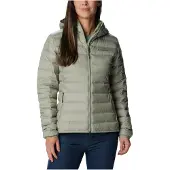 Columbia - Dunjackor skid dam - Lake 22 II Down Hooded Jacket Safari för Unisex - Storlek XS - Khaki