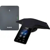 Yealink CP935W-Base - VoIP-konferenssystem - med Bluetooth interface - IEEE 802.11a/b/g/n (Wi-Fi) / Bluetooth 4.2 / DECT - 5-vägs samtalsförmåg - SIP, SIP v2 - svart