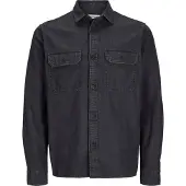 Jack & Jones Skjorta 'JJETravis' svart denim