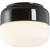 Ifö Electric Ohm 140/115 7W GX53 Matt opal/Svart