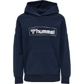 Hummel Hoodie - hmlBox - Marinblå - - 4 år (104) - Hoodie