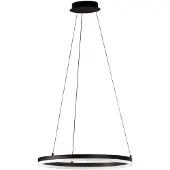 FISCHER&HONSEL GMBH Pendellampa Sirko, dimbar, Svart, Vardagsrum / matsal, Metall, Modern