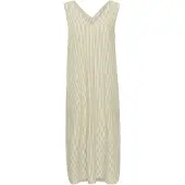 Kaffe Klänning 'Milia' beige / vit