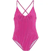 Vivance Baddräkt rosa / vit