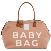 Bagmori Skötväska beige / brun / vit