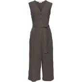 LASCANA Jumpsuit brunmelerad