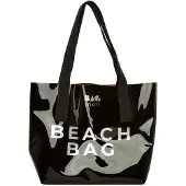 Bagmori Strandväska svart / silver