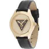 GUESS Analog klocka champagne / guld / svart