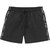 s.Oliver Badshorts 'Noah' svart / vit