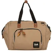 Bagmori Skötväska beige / brun / svart / vit