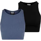 Urban Classics Topp safir / svart