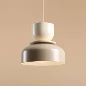 Aldex Hänglampa Uto , dimbar, Creme / bärnsten, Vardagsrum / matsal, Metall, Modern, Pendellampa