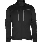 Pinewood Abisko Power Fleece Jacka (Färg: Svart, Storlek: Large)