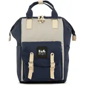 Bagmori Skötväska beige / mörkblå