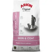 Arion Original Skin & Coat Medium Breed med lax - 12 kg