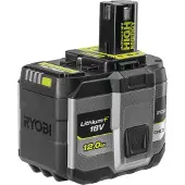 Ryobi RB18120T, Batteri, Litium-Ion (Li-Ion), 12 At, 18 V, , Svart, Grå