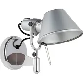 Artemide Vägglampa , Metallisk, Aluminium, Design