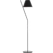 Artemide Golvlampa , La Petite, Svart, Vardagsrum, Plast, Design