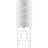 Gubi Golvlampa , Pedrera PD2, dimbara, Vit, Vardagsrum, Metall, Design