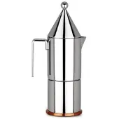 Alessi 90002/3 La Conica 3 koppars mokabryggare