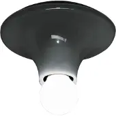 Artemide Design taklampa Teti, dimbar, Svart, Vardagsrum / matsal, Syntetmaterial, Design, Taklampa