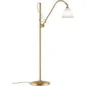 Gubi Golvlampa , Guld / mässing, Vardagsrum, Metall