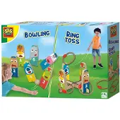 SES Creative Outdoor Games - Bowling/Ringspel - - One Size - Spel