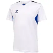 Hummel Matchtröja Authentic - Vit/Blå Barn, storlek 164 cm