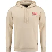 Key Largo Sweatshirt 'KLTRUE COURAGE' beige / grå / röd