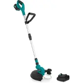 Vonroc Grästrimmer 20V - 4.0Ah| Inkl. batteri och snabbladdare