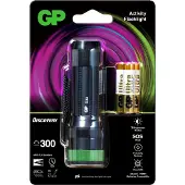 GP GPDISFLC32BK874 LED Ficklampa batteri 300 lm 15 h 120.5 g