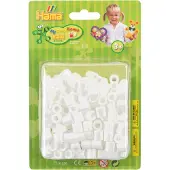 HAMA Beads Hama maxipärlor i blister 250 st. vita