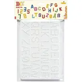 Hama Midi Pärlplattor - 2-pack - Bokstäver &amp; Tal - - One Size - Pärlplattor