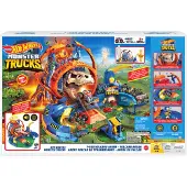 Hot Wheels Bilbana m. Ljud/Ljus - 57 cm - Monster Trucks T-Rex V - - One Size - Bilbana