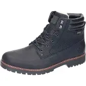 Rieker Boots med snörning svart