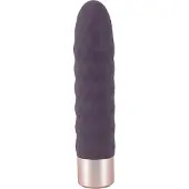 Orion - vibratorstav med diamantdetalj - uppladdningsbar - lila