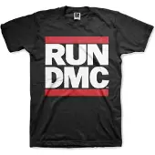 Ginza.se Run DMC: Unisex T-Shirt/Logo (Black) (Large)