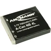 Ansmann A-Can NB 4 L Kamerabatteri Ersättning originalbatteri NB-4L 3.7 V 700 mAh